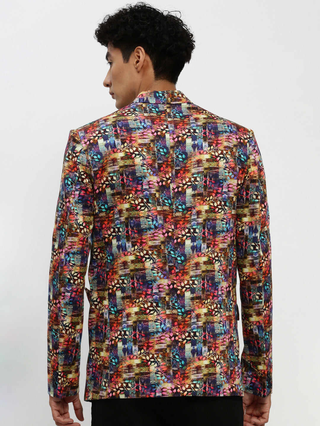 Men Multi Printed Blazer