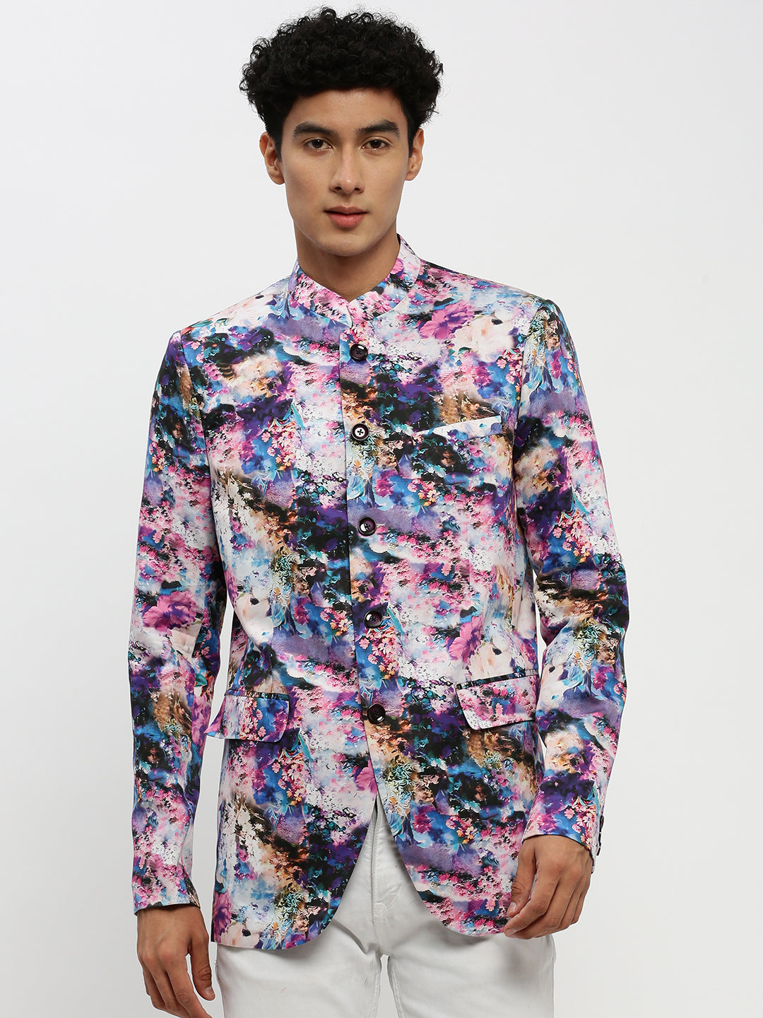 Men Multi Printed Blazer