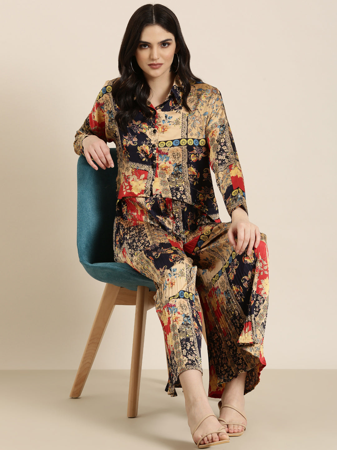 Women's Multi Printed Co-Ords