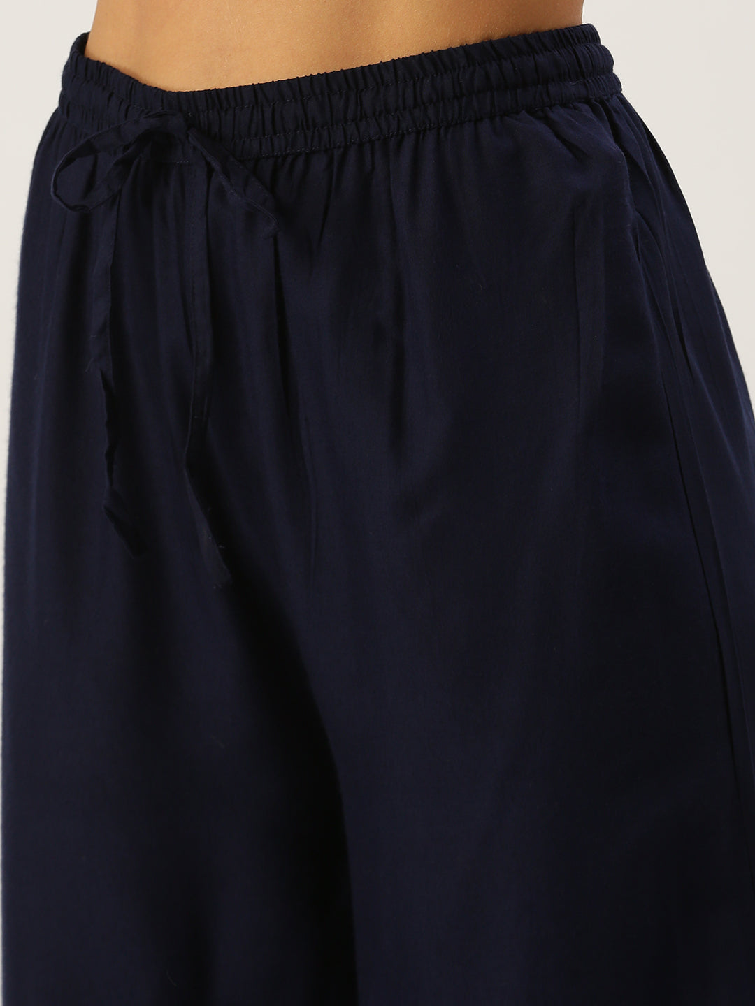 Women's Teal Solid Kurta Set