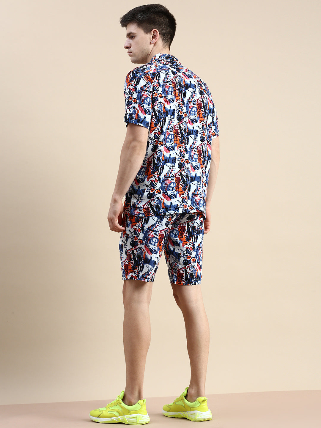 Men Multi Printed Casual Co ord Set