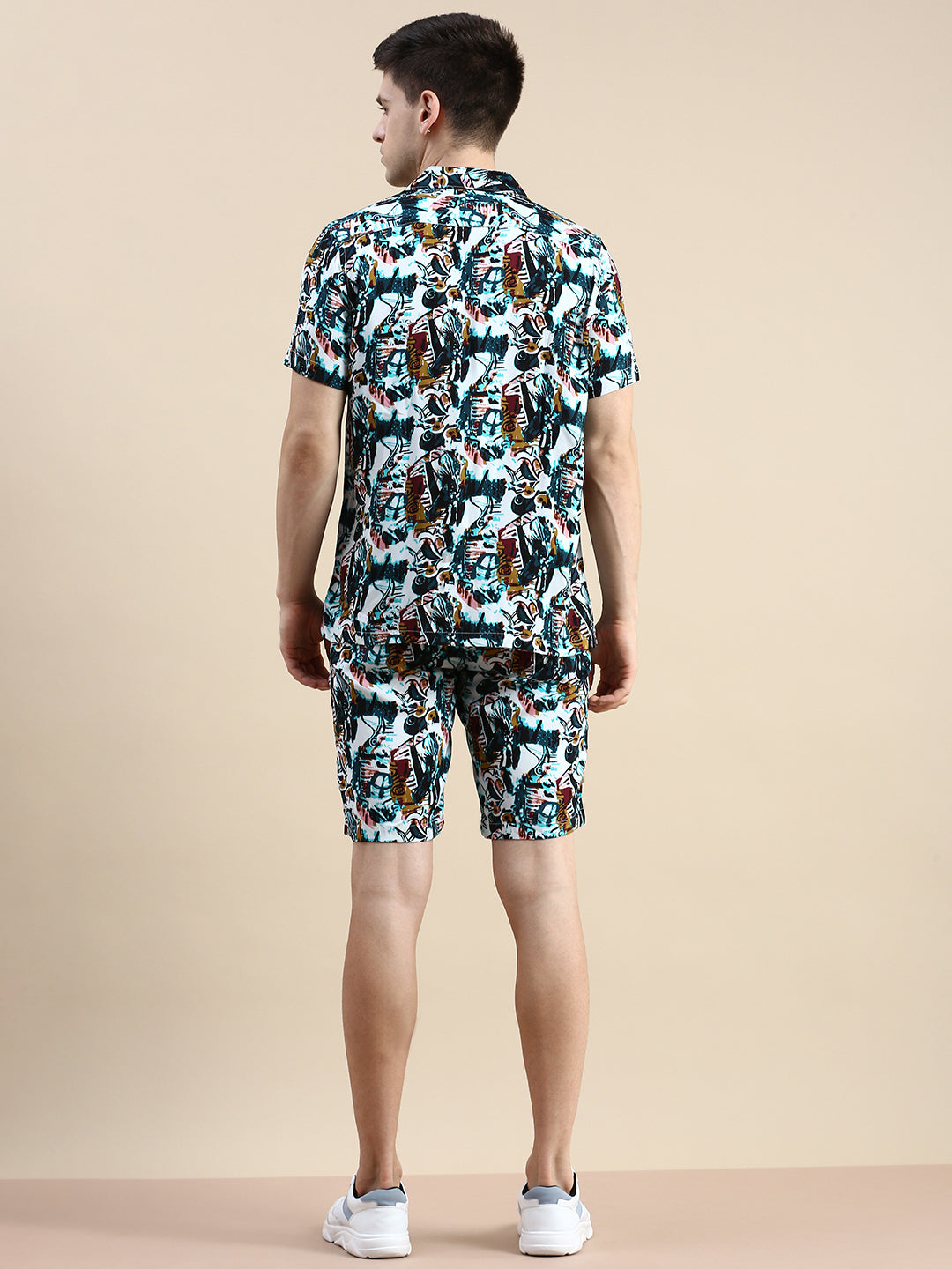 Men Multi Printed Casual Co ord Set