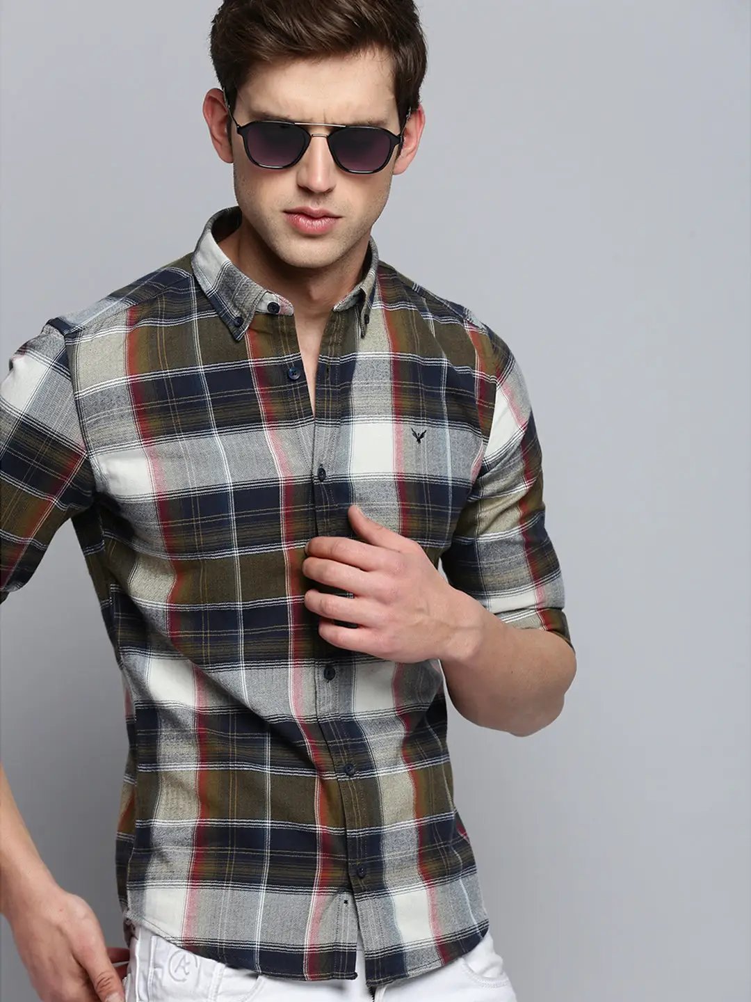 Men's Multi Checked Casual Shirt