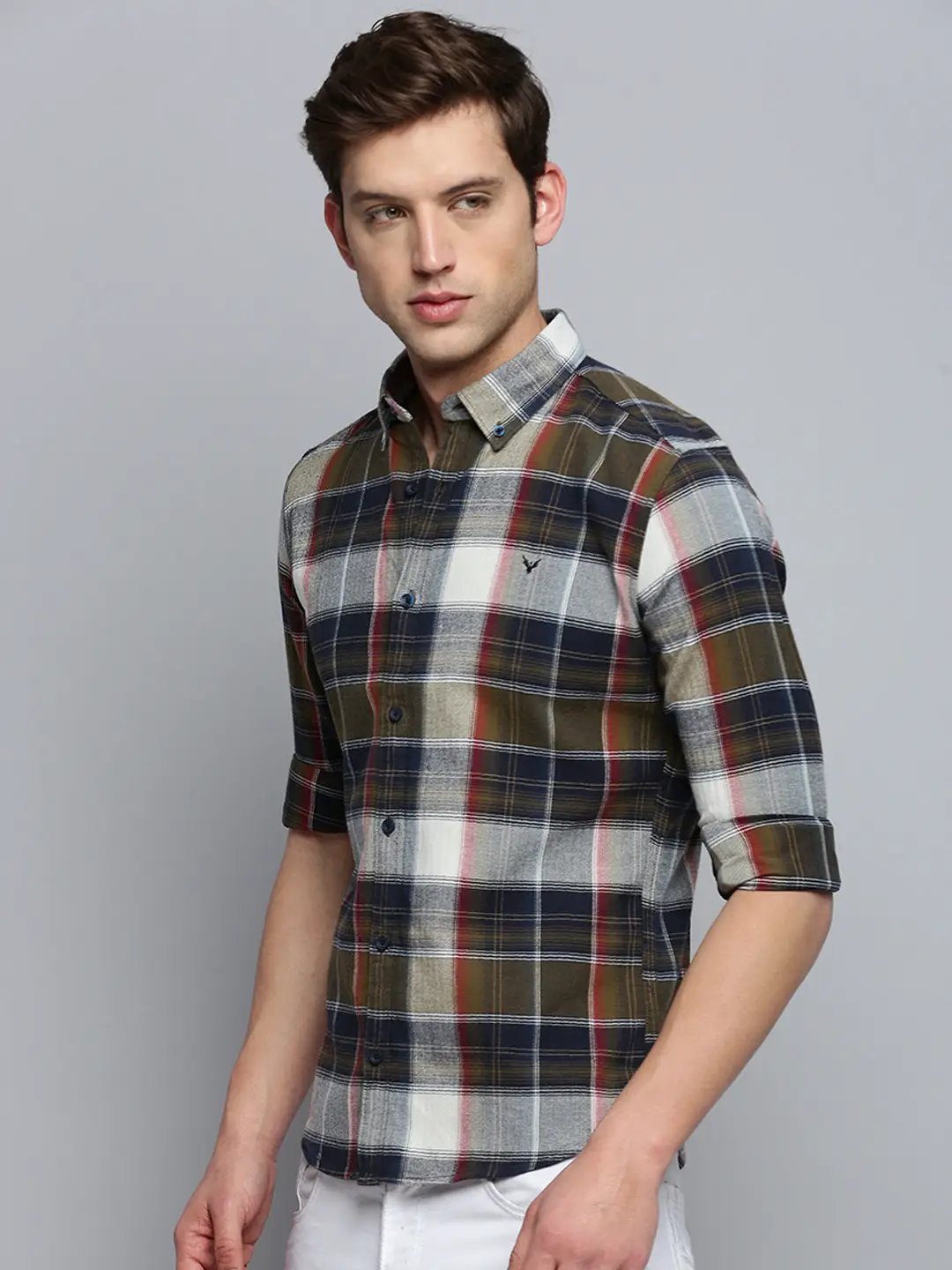 Men's Multi Checked Casual Shirt