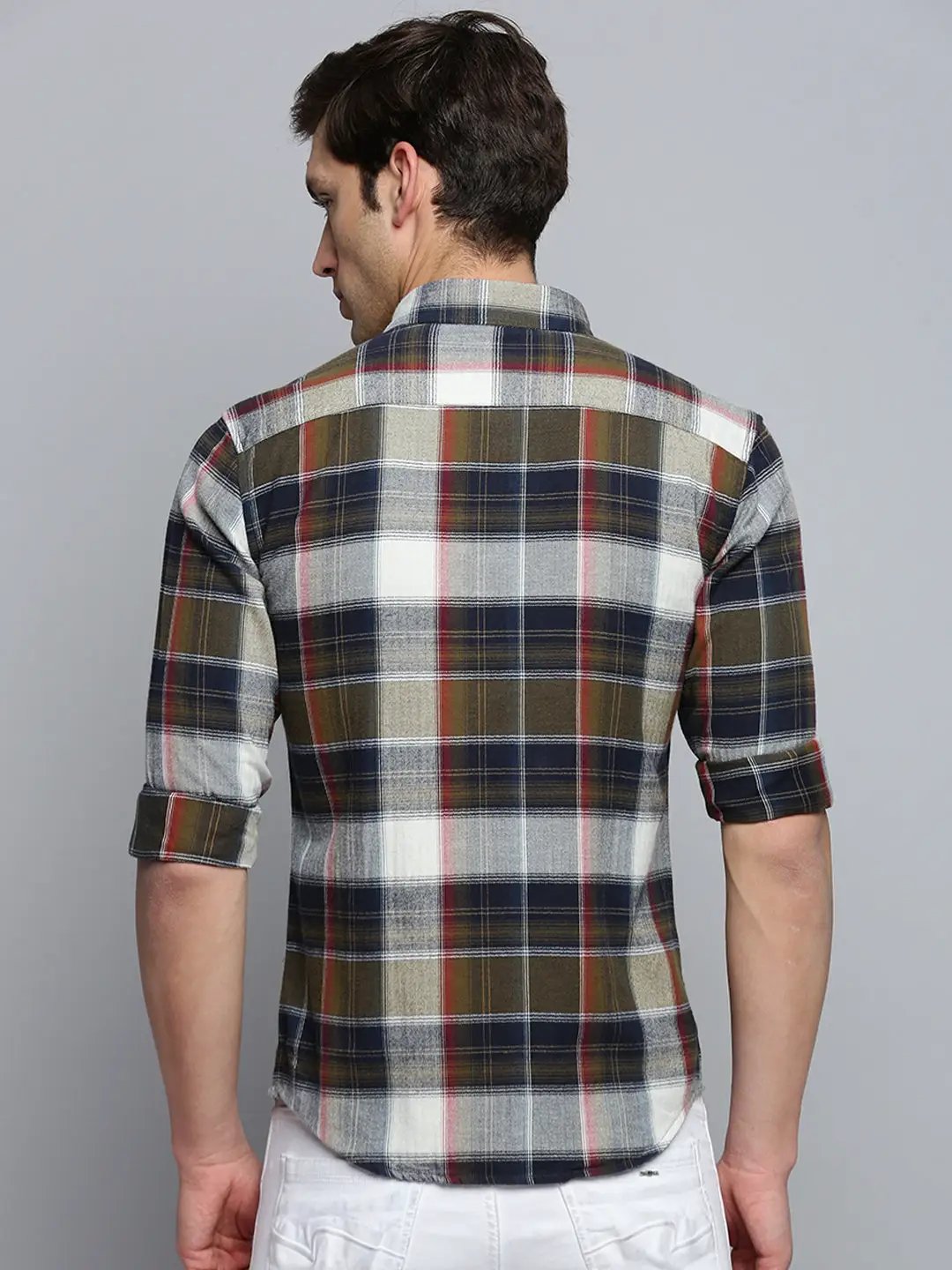 Men's Multi Checked Casual Shirt