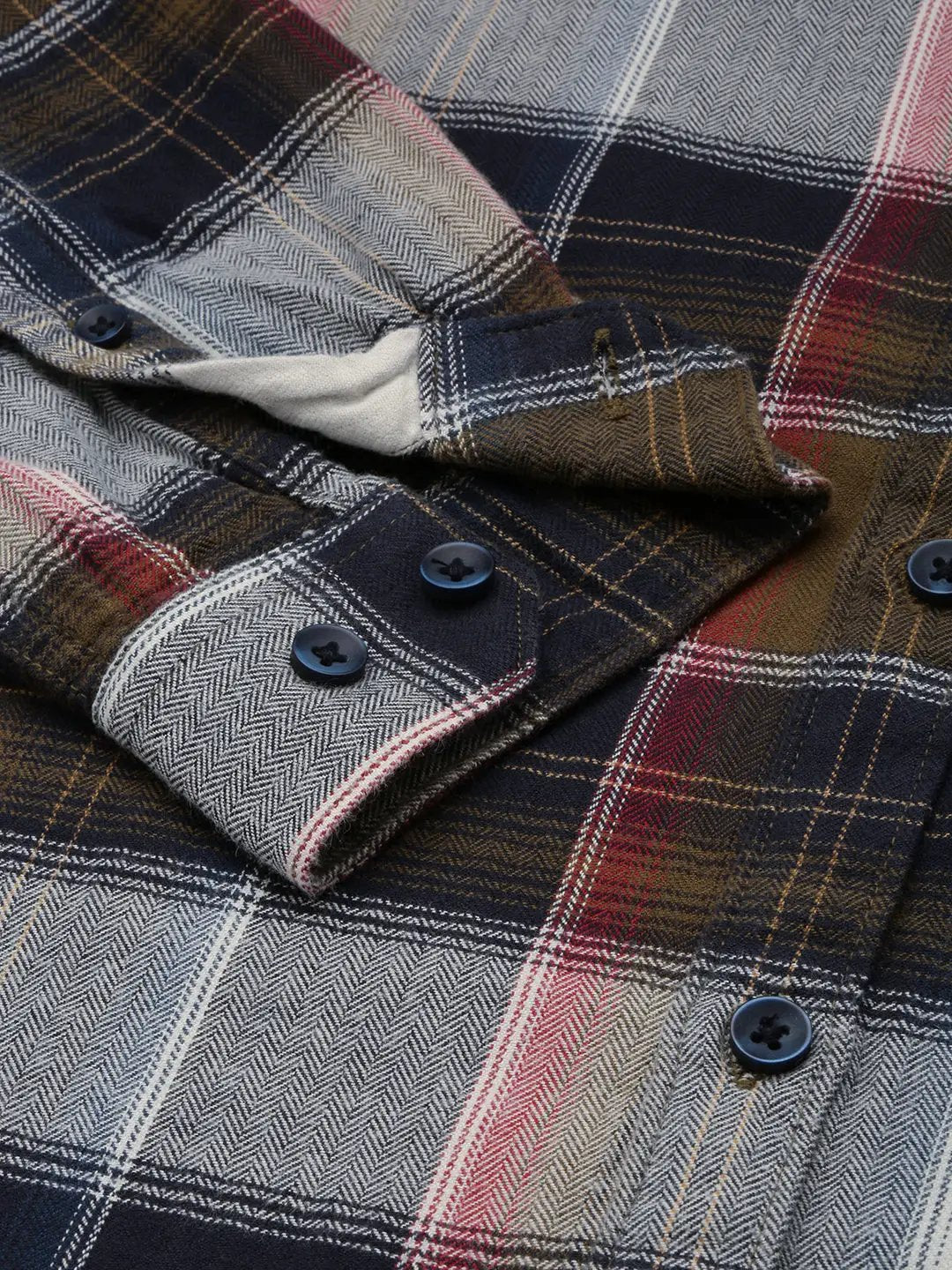 Men's Multi Checked Casual Shirt