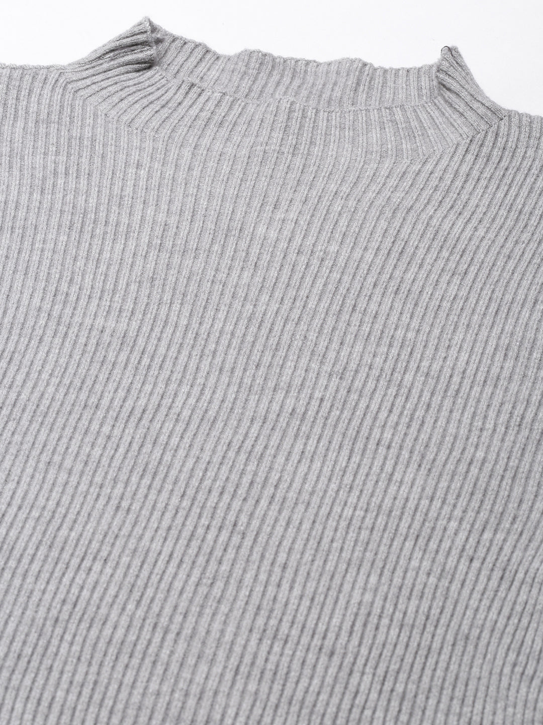 Women Grey Solid Top