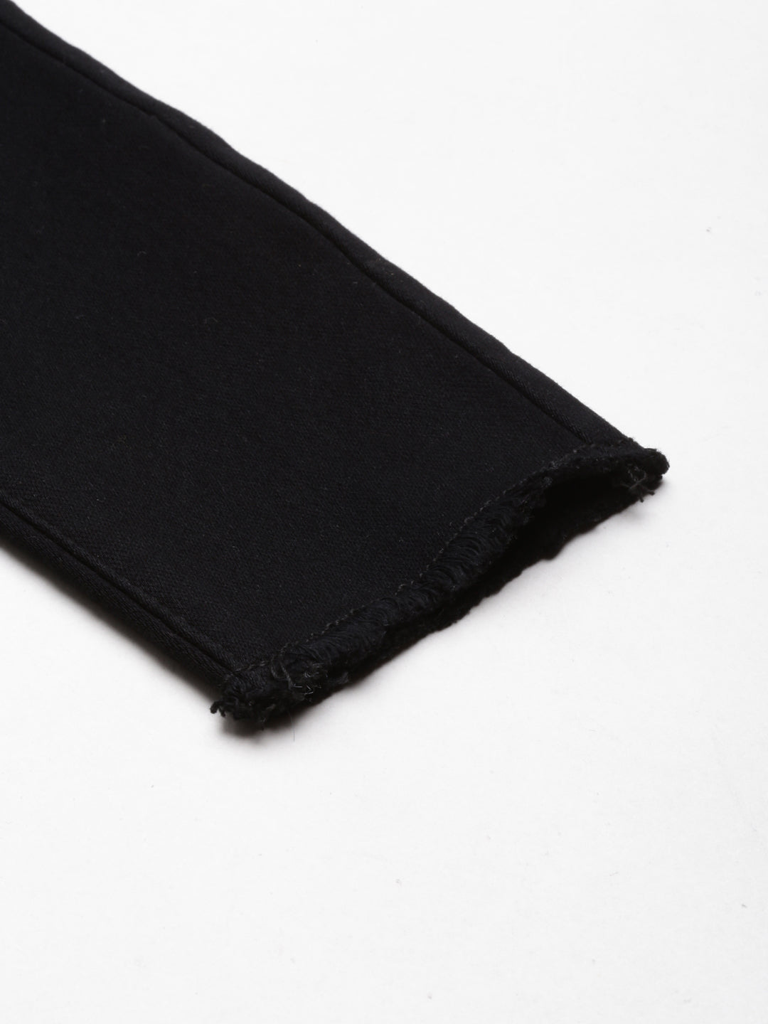 Women's Black Solid Super Skinny Fit Denim Jeans