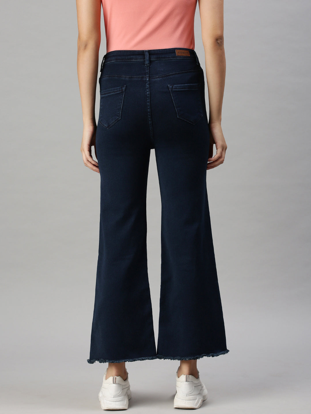 Women's Denim Wide Leg Blue Jeans