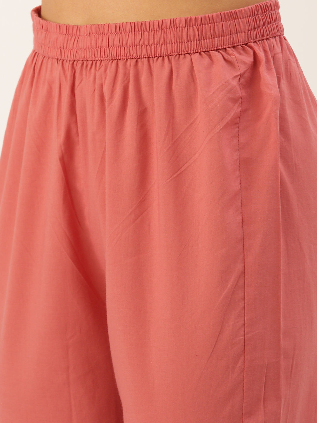 Women's Cream Floral Printed Kurta Sets with Dupatta