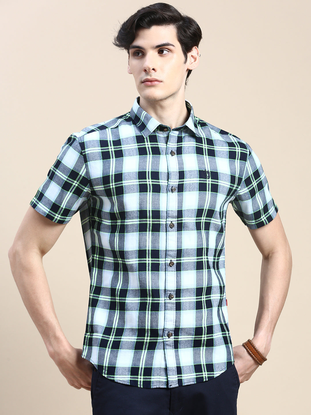 Men Multi Checked Casual Shirt