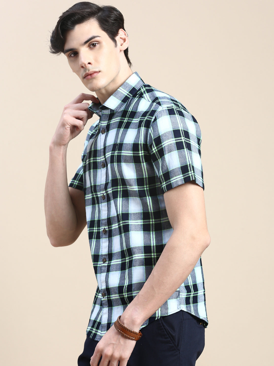 Men Multi Checked Casual Shirt