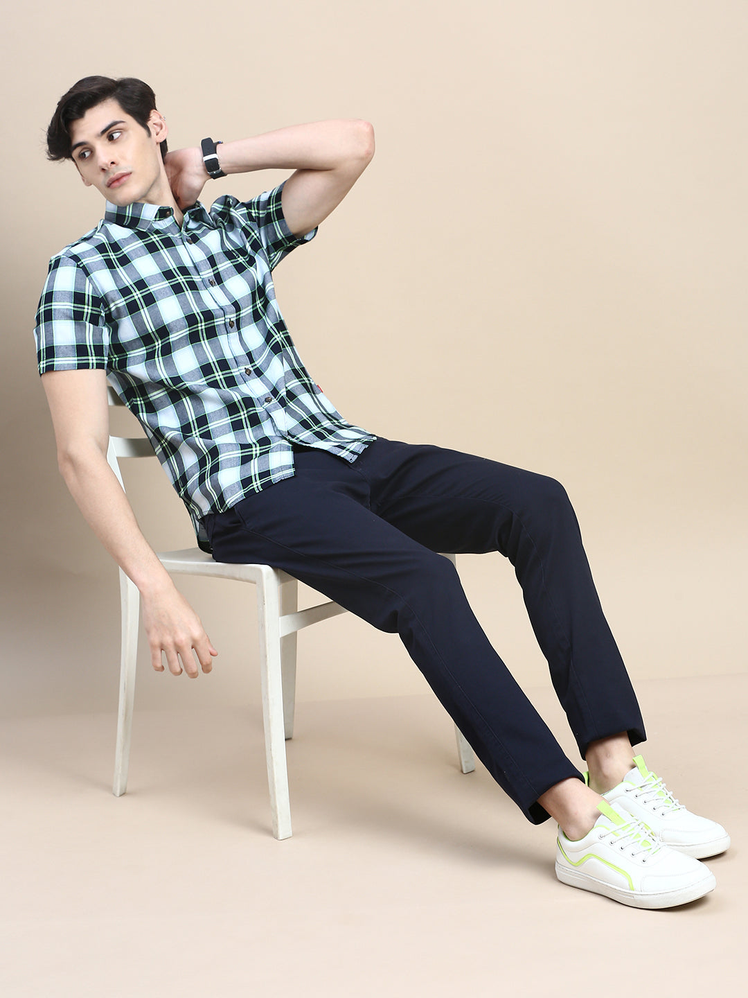 Men Multi Checked Casual Shirt