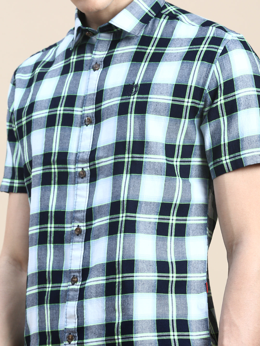 Men Multi Checked Casual Shirt